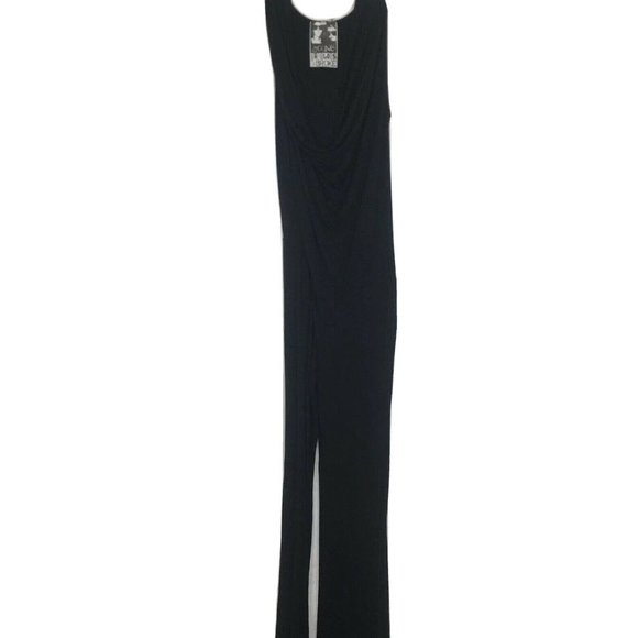Young Fabulous Broke Black Lisle Wide Leg Jumpsuit - Picture 3 of 8